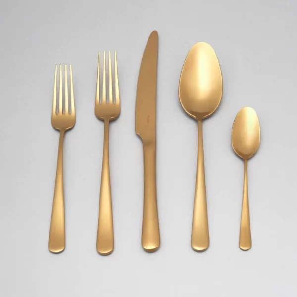 Gold Soup Spoon