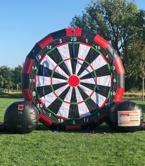 Giant Inflatable Soccer + Baseball Target