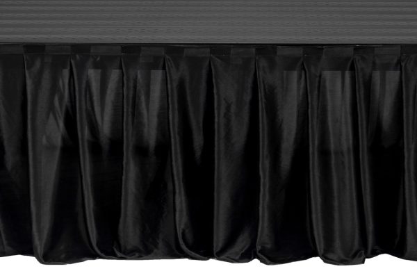 Stage Skirt, 8'x16" - Black