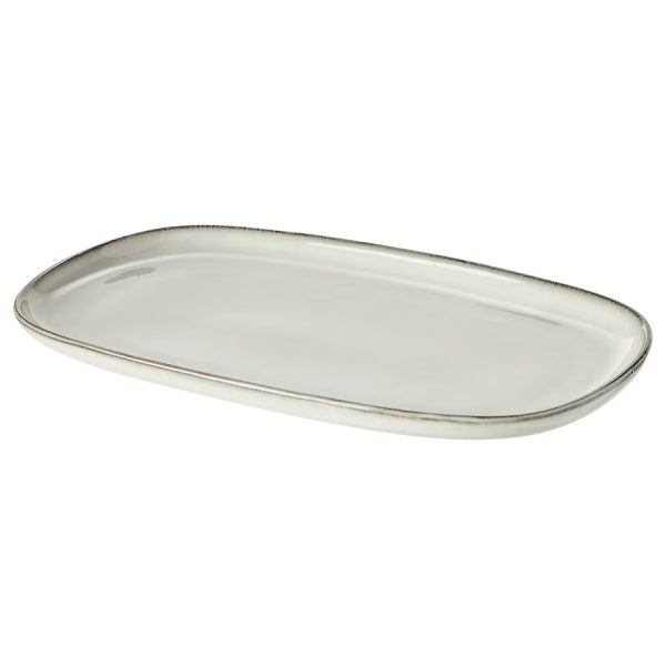 Rustic Grey Serving Plate - 12"x7.5"