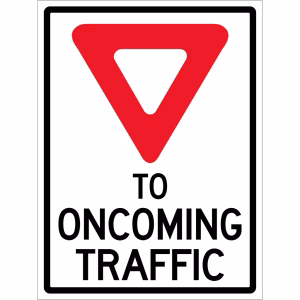Sign - Yield