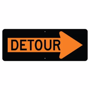 Sign - Detour